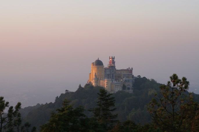 Sintra, Lisbon, Pena Palace, Sea